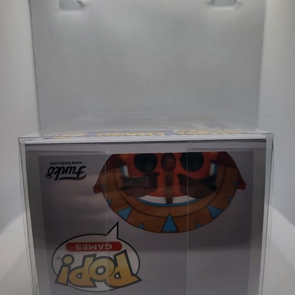 Its About Time Crash Bandicoot in Mask Armor 2021 Summer Virtual Funkon Excl Pop - Picture 5 of 12